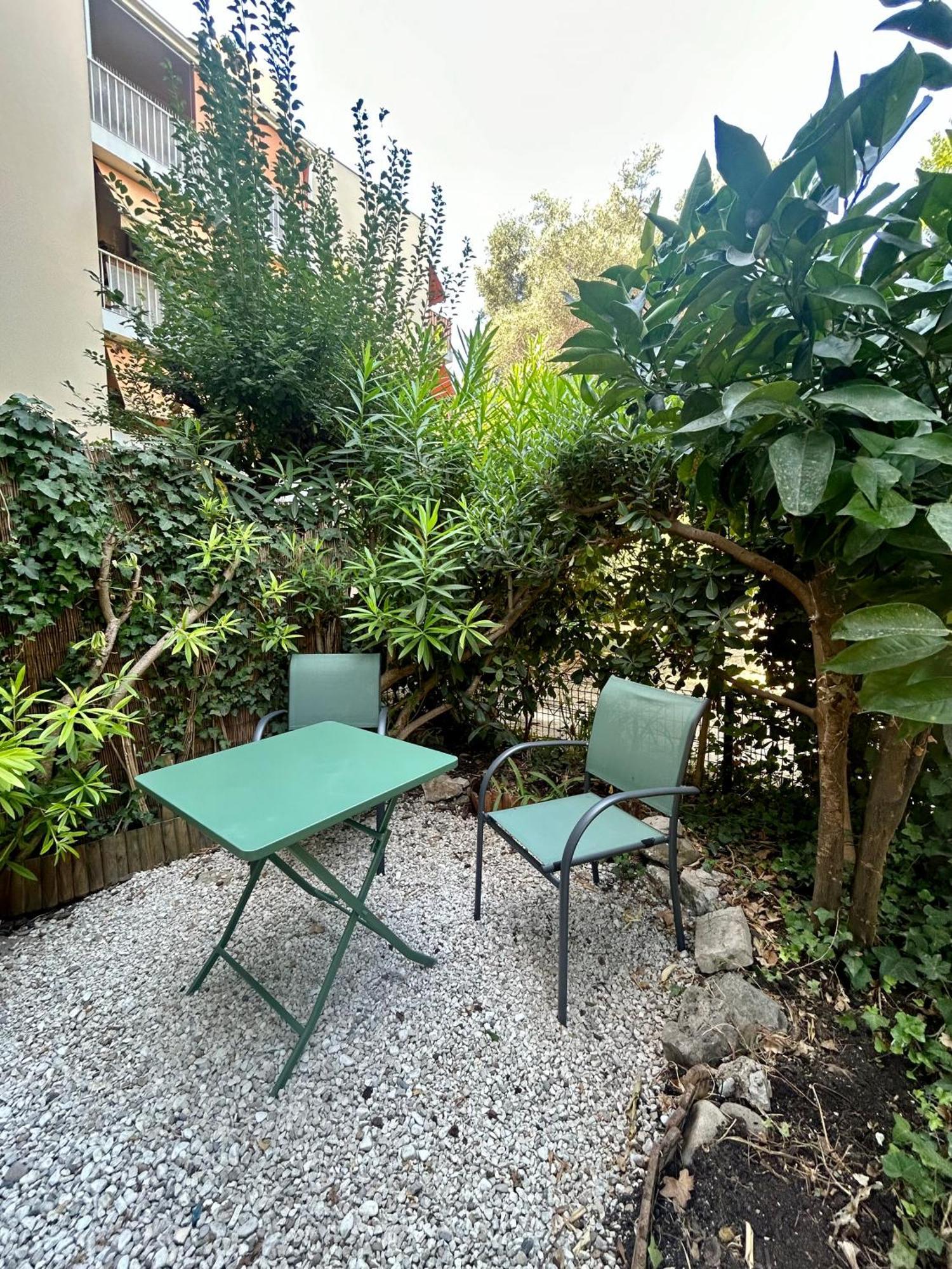 Charmant Studio Avec Jardin Антиб Экстерьер фото